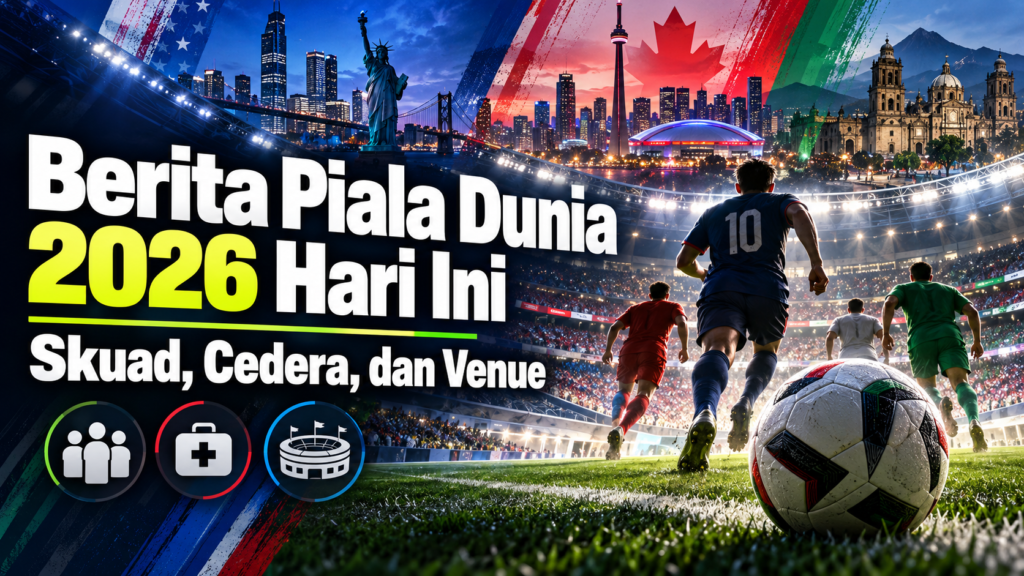 piala - Berita Piala Dunia 2026 Hari Ini: Skuad, Cedera, dan Venue
