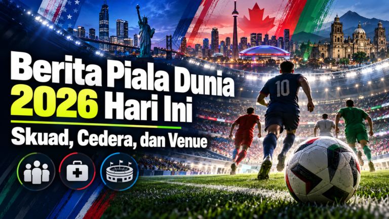 piala - Berita Piala Dunia 2026 Hari Ini: Skuad, Cedera, dan Venue