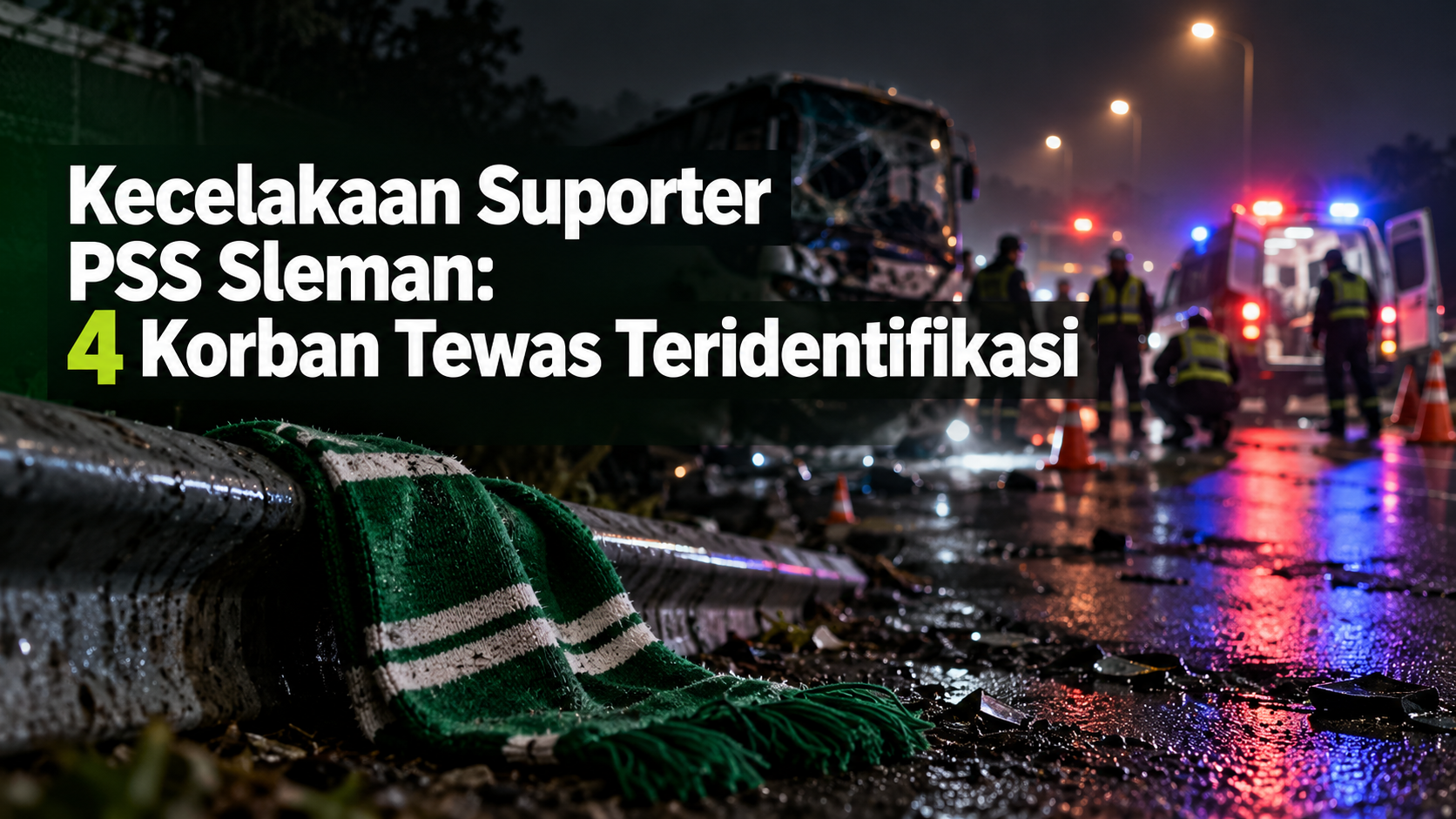 pss - Kecelakaan Suporter PSS Sleman: 4 Korban Tewas Teridentifikasi