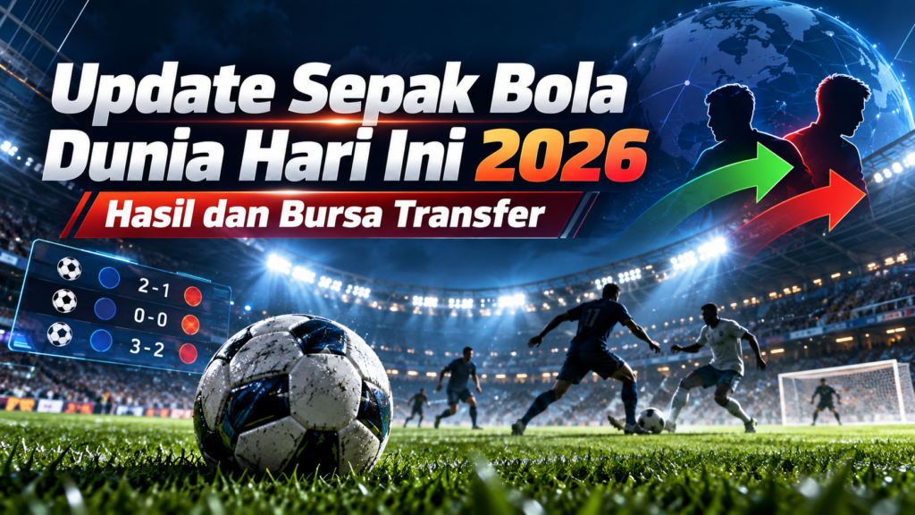 sepakbola - Update Sepak Bola Dunia Hari Ini 2026: Hasil dan Bursa Transfer