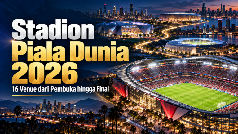 stadion - Stadion Piala Dunia 2026: 16 Venue dari Pembuka hingga Final