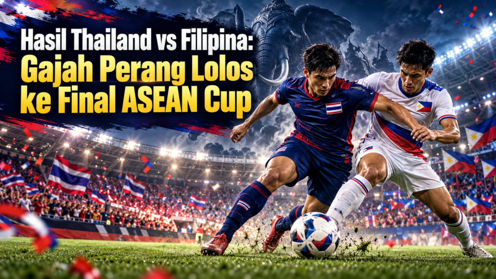 thailand - Hasil Thailand vs Filipina: Gajah Perang Lolos ke Final ASEAN Cup
