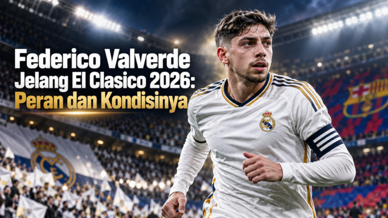 valverde - Federico Valverde Jelang El Clasico 2026: Peran dan Kondisinya